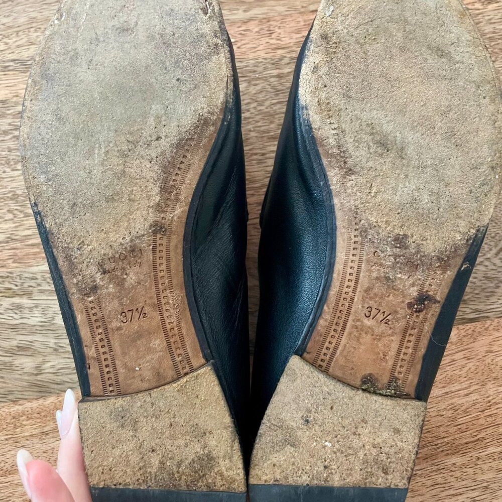 GUCCI Women's Brixton Horse-bit Loafers SIZE 37.5 - Picture 4 of 4